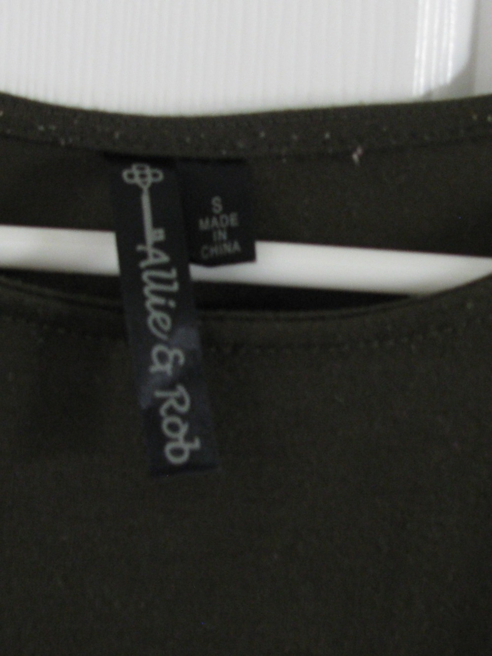 Allie & Rob Striped High-Low Top - Picture 4 of 5